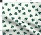 St. Patrick'S Day Ireland Clover Shamrock Irish Green Lucky Dark Green Holiday Novelty Festive March Classic Traditional Non Directional Luck Custom Printed Fabric by Spoonflower Various Fabrics by the Yard or Fat Quarter